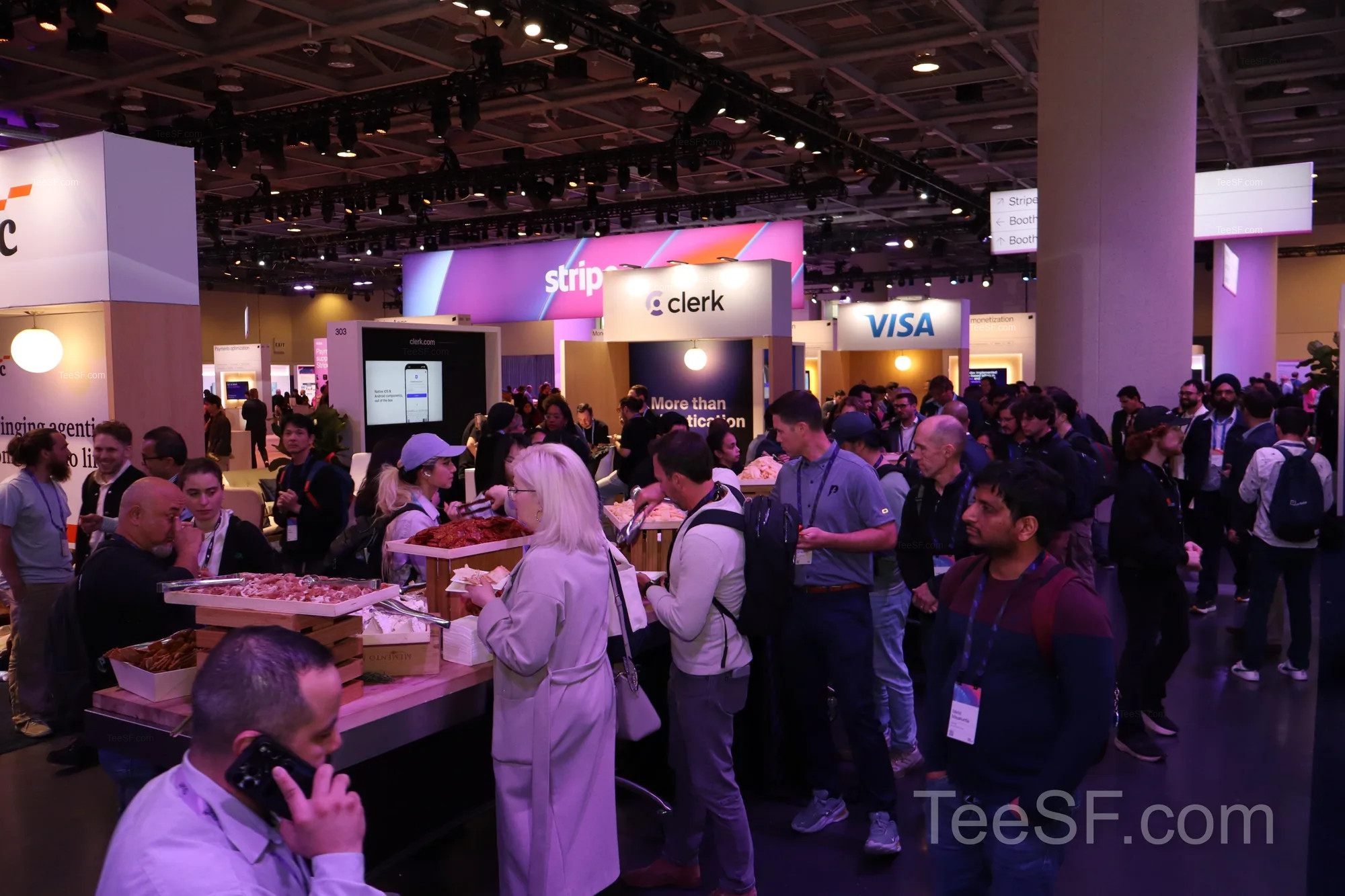 stripe Sessions Expo Crowds at Stripe Sessions 2026 in San Francisco.
